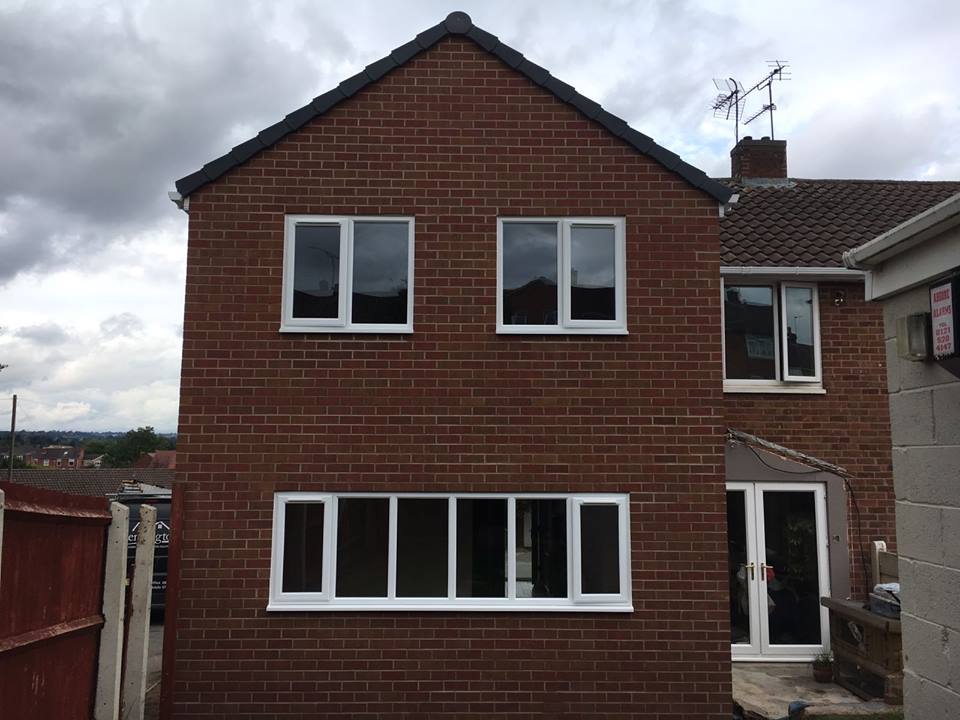 Two storey rear extension